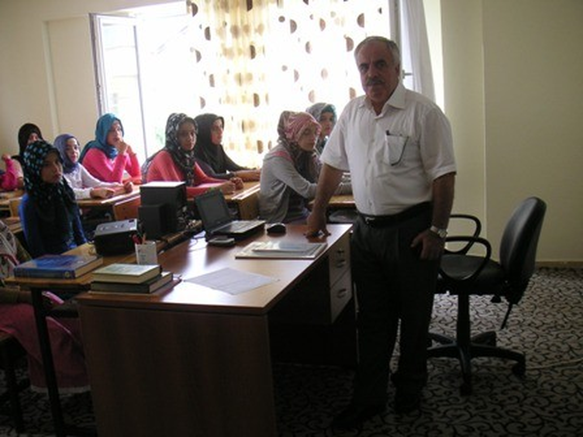 Müftü Gündüz Yaz Kur\'an Kurslarını Ziyaret Ediyor
