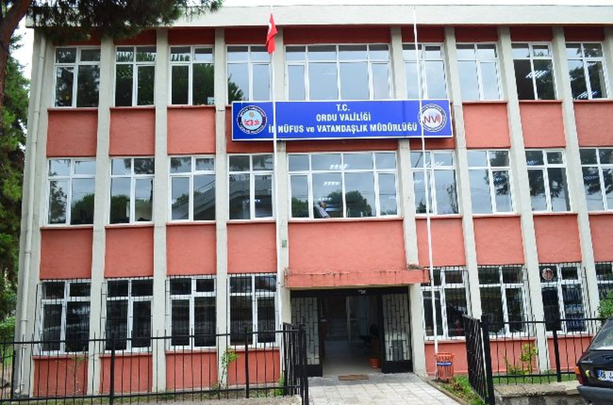 Ordu Nüfus ve Vatandaşlık Müdürlüğü Yeni Yerinde