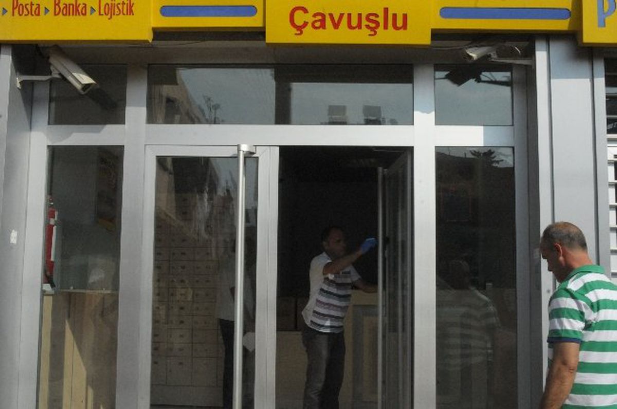 PTT Şubesinde Soygun Girişimi