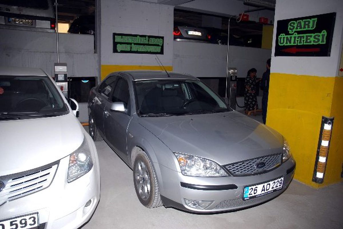 Şarj İstasyonları Otoparklara Kuruldu