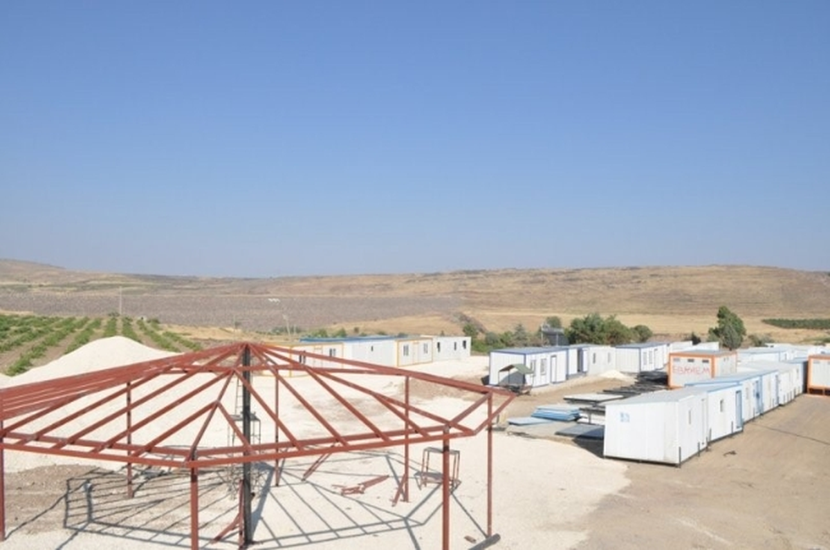 Seve Barajı\'na Suriyeliler İçin Geçici Barınma Merkezi
