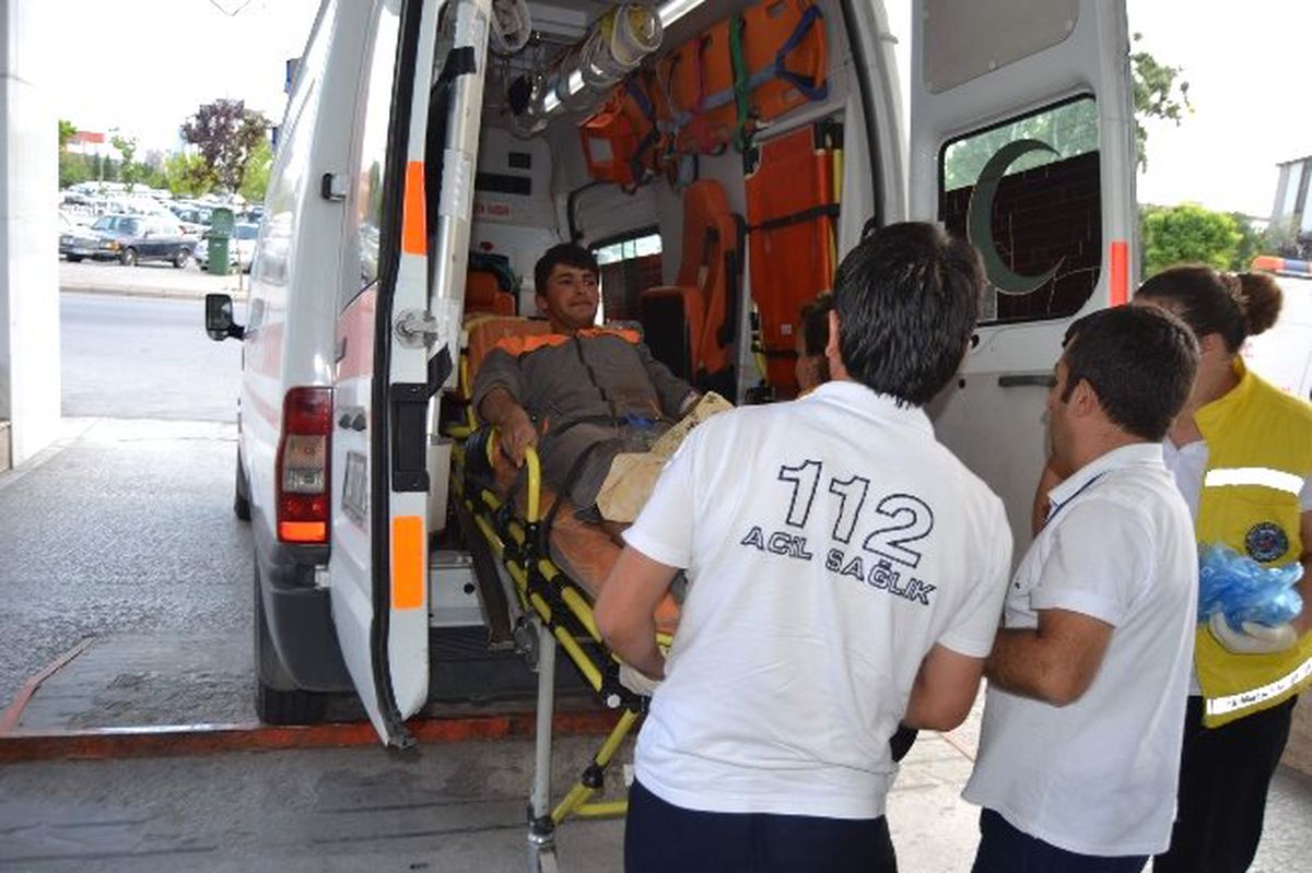 Taş Ocağında İş Kazası: 1 Yaralı