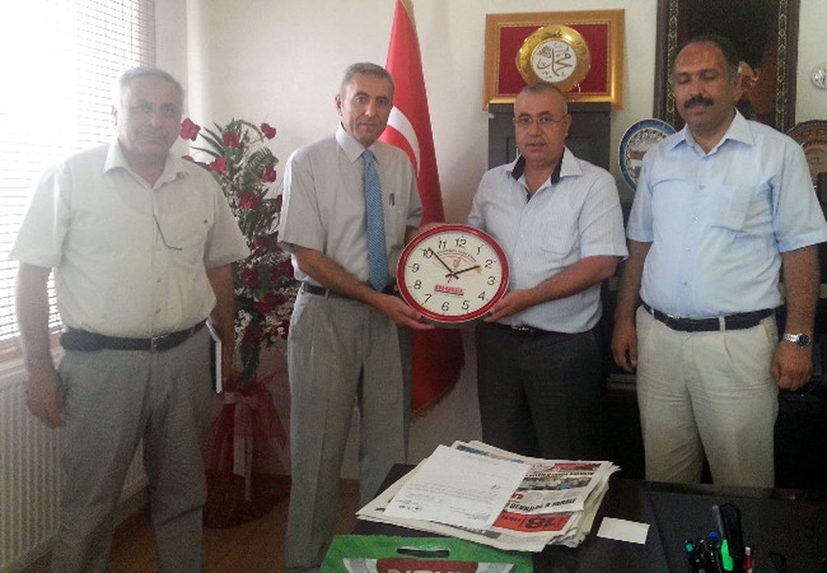 Aksaray\'da TMO\'dan Başkan Özkök\'e Ziyaret