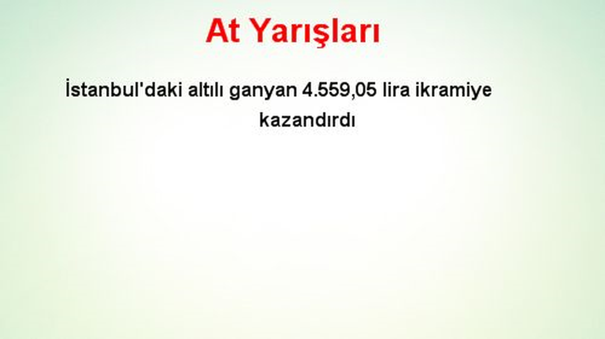 At Yarışları
