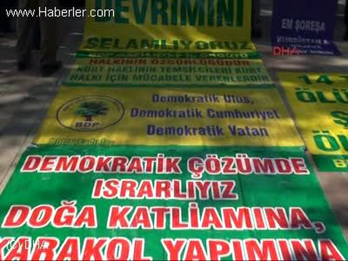 BDP\'liler Siirt\'teki Tecavüzü Gaziantep\'te Protesto Etti