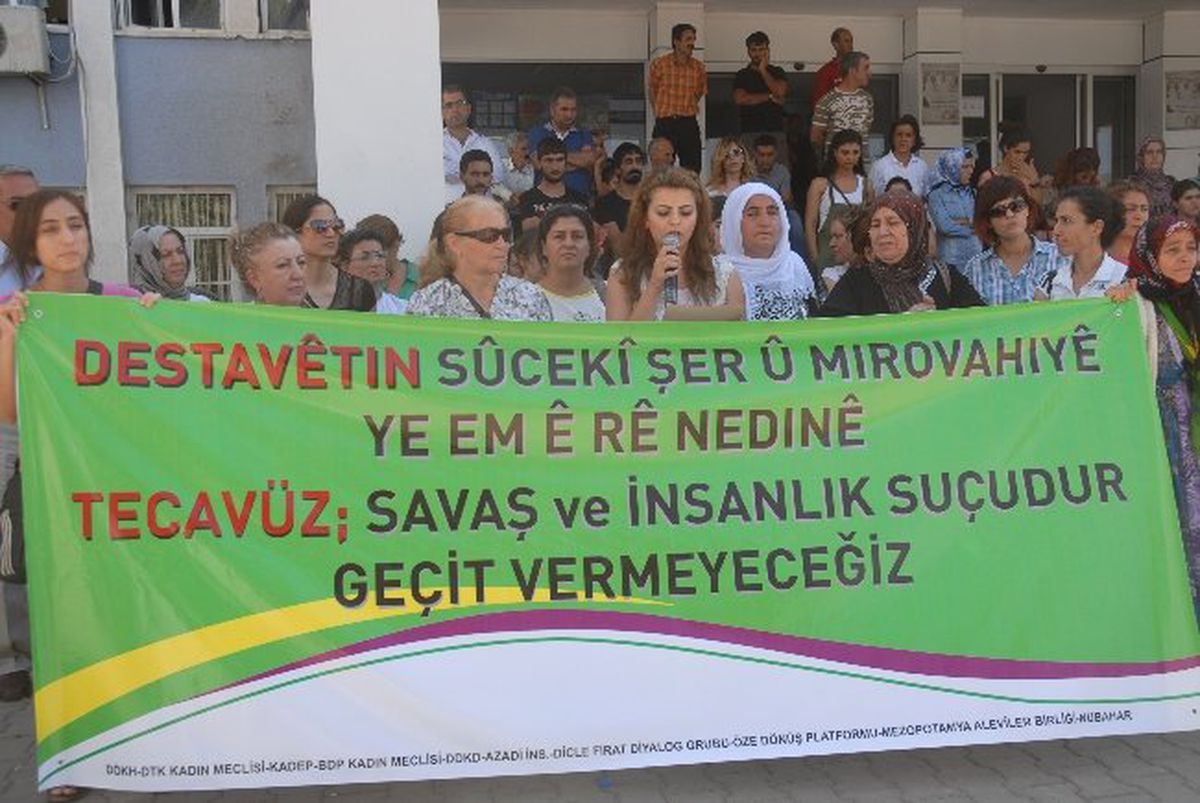BDP Tecavüz Olaylarını Protesto Etti
