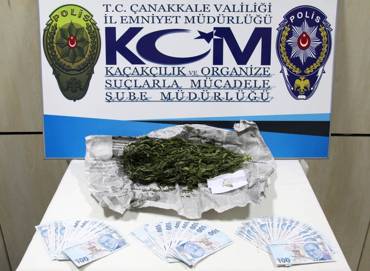 Çanakkale\'de Sahte Para ve Uyuşturucu Operasyonu