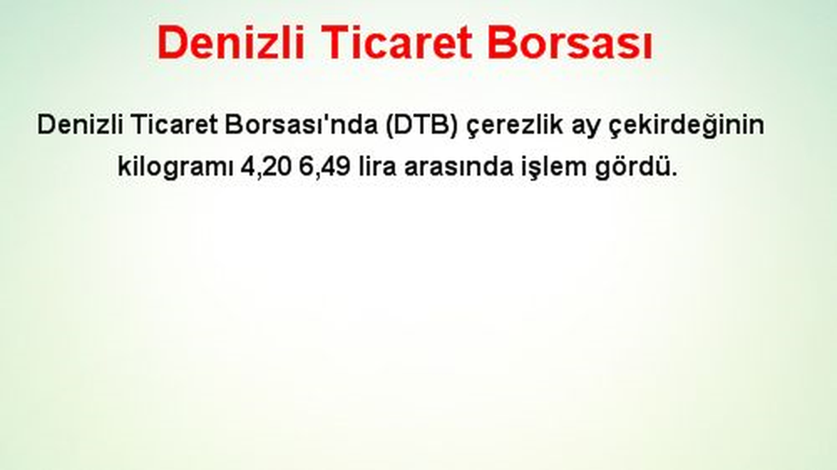 Denizli Ticaret Borsası