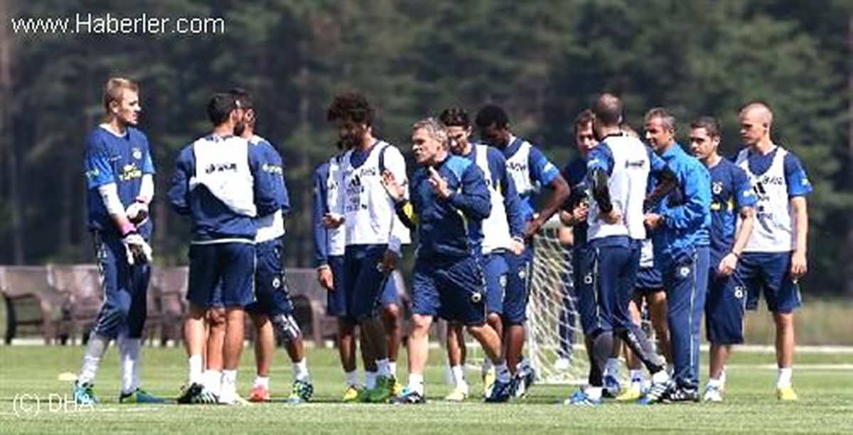 Fenerbahçe Taktik Çalıştı