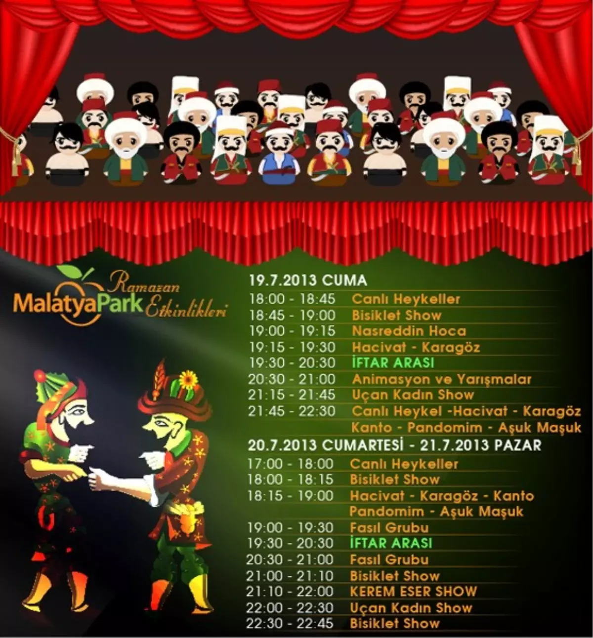 Geleneksel Ramazan Eğlenceleri Hafta Sonunda Yoğunlaşacak