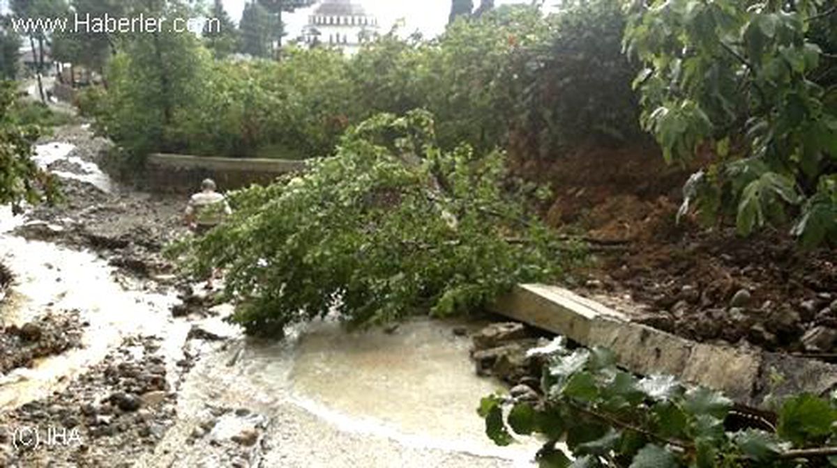 Giresun\'da Şiddetli Yağiş