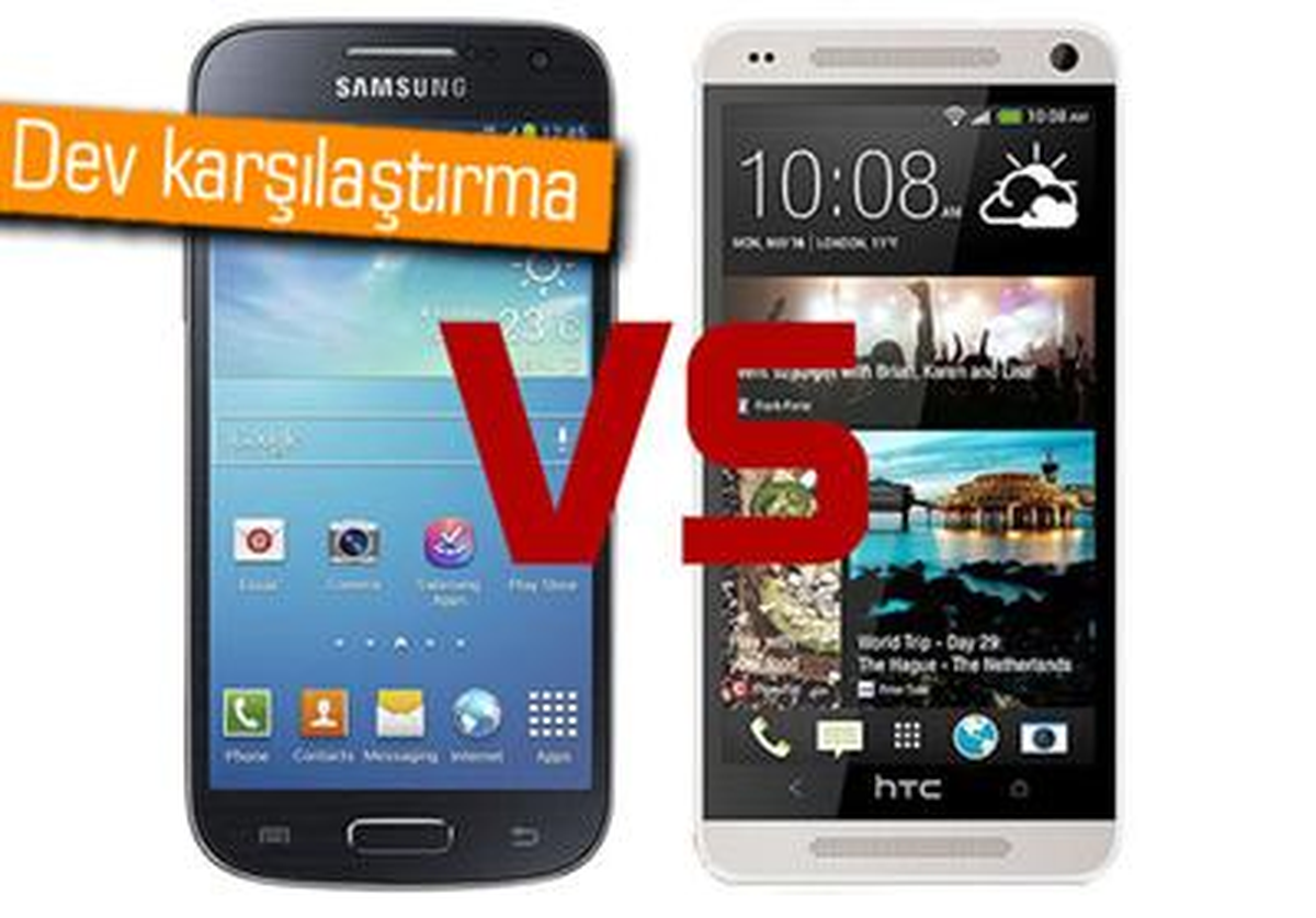 Htc One Mini ile Galaxy S4 Mini Karşı Karşıya