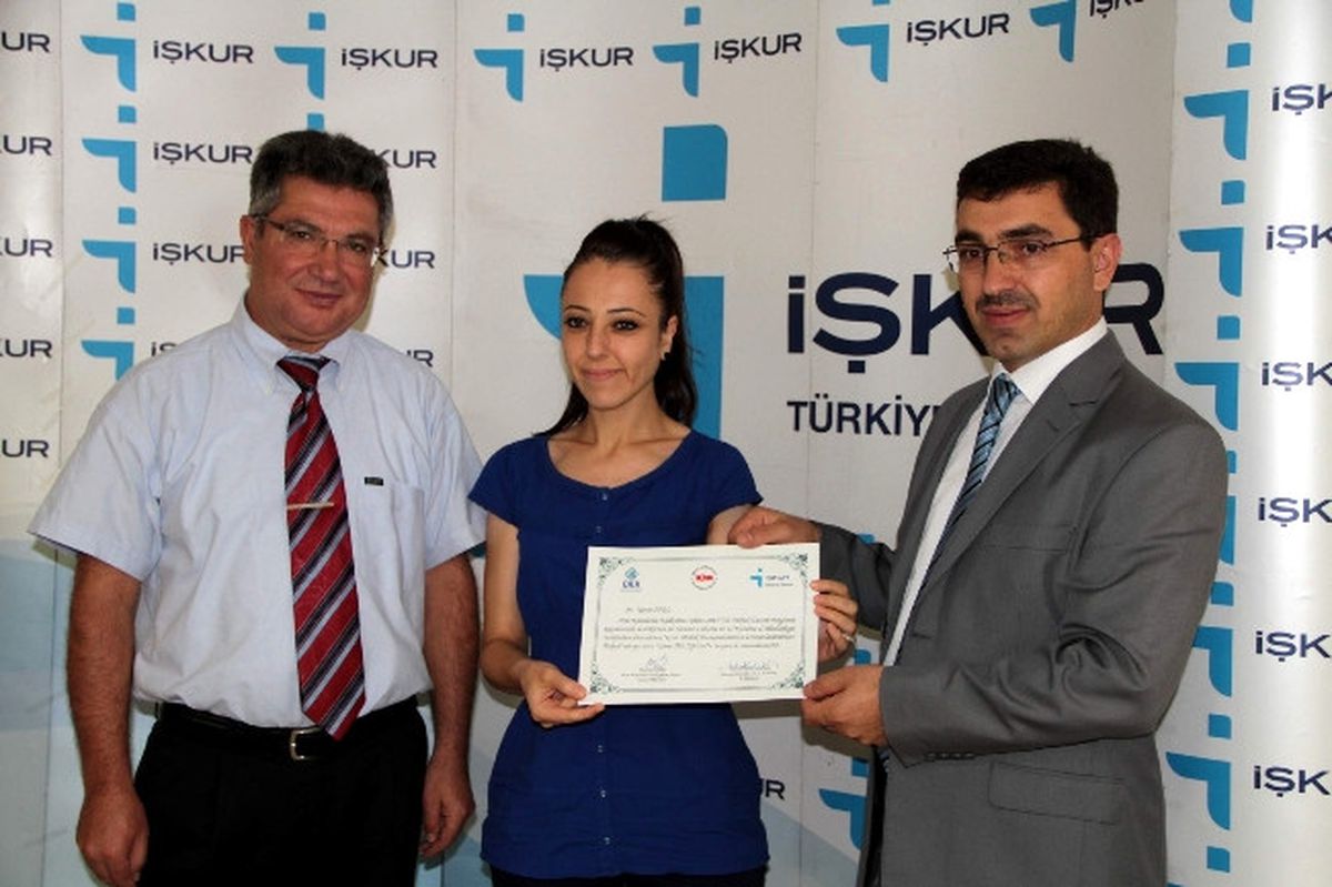 İşkur Personeli 'İşaret Dili' Sertifikalarını Aldı
