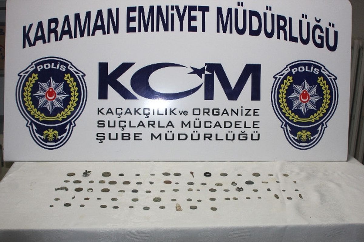 Karaman\'da Tarihi Eser Operasyonu
