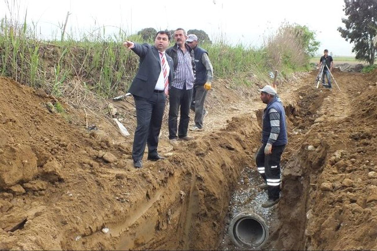 Köşk\'te Alt Yapı Seferberliği