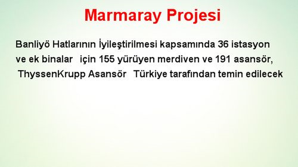 Marmaray Projesi