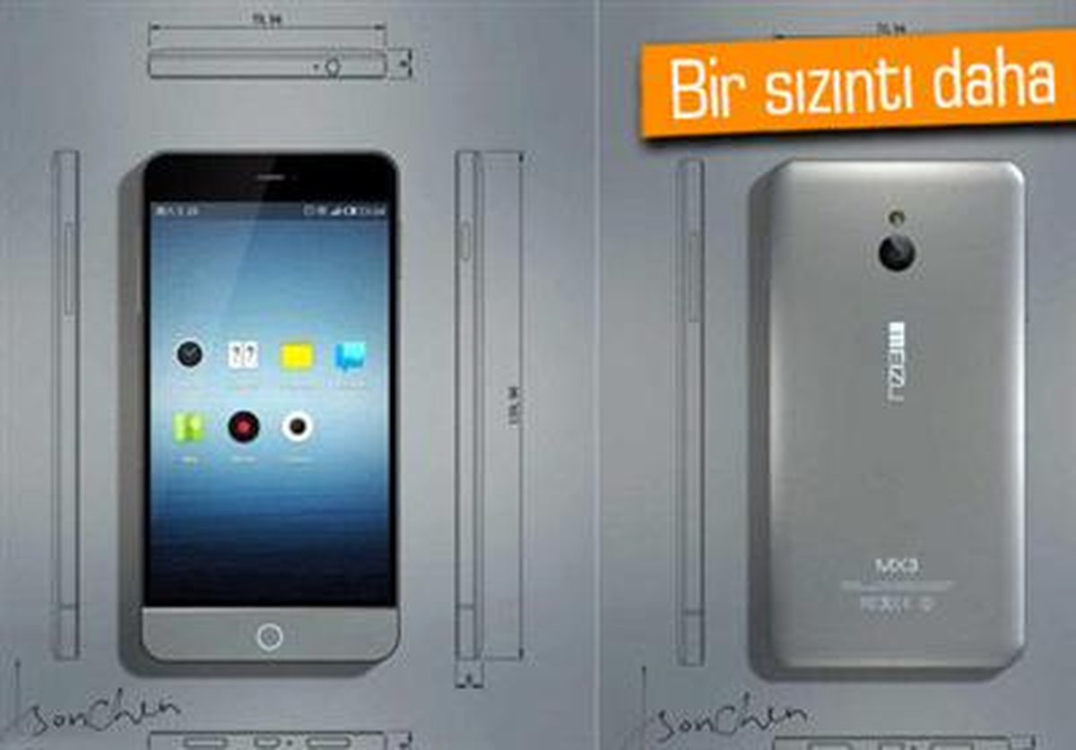Meizu Mx3\'ün Fotoğraf ve Özellikleri Sızdı