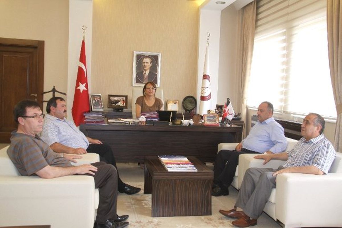 Ntso Meclis Başkanı ve Yönetim Kurulu Üyelerinden Rektör Kılıç\'a Ziyaret