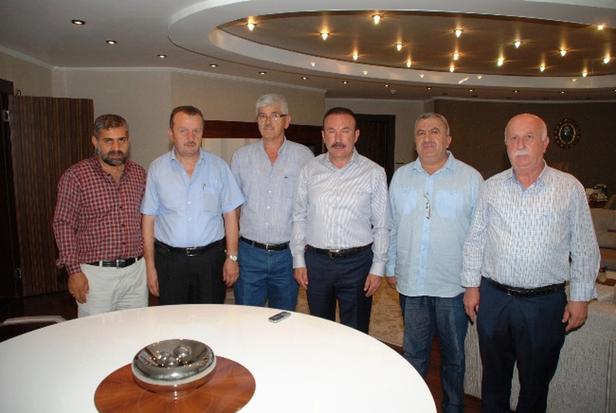 Pazarcılar Odası\'ndan Doğan\'a Ziyaret
