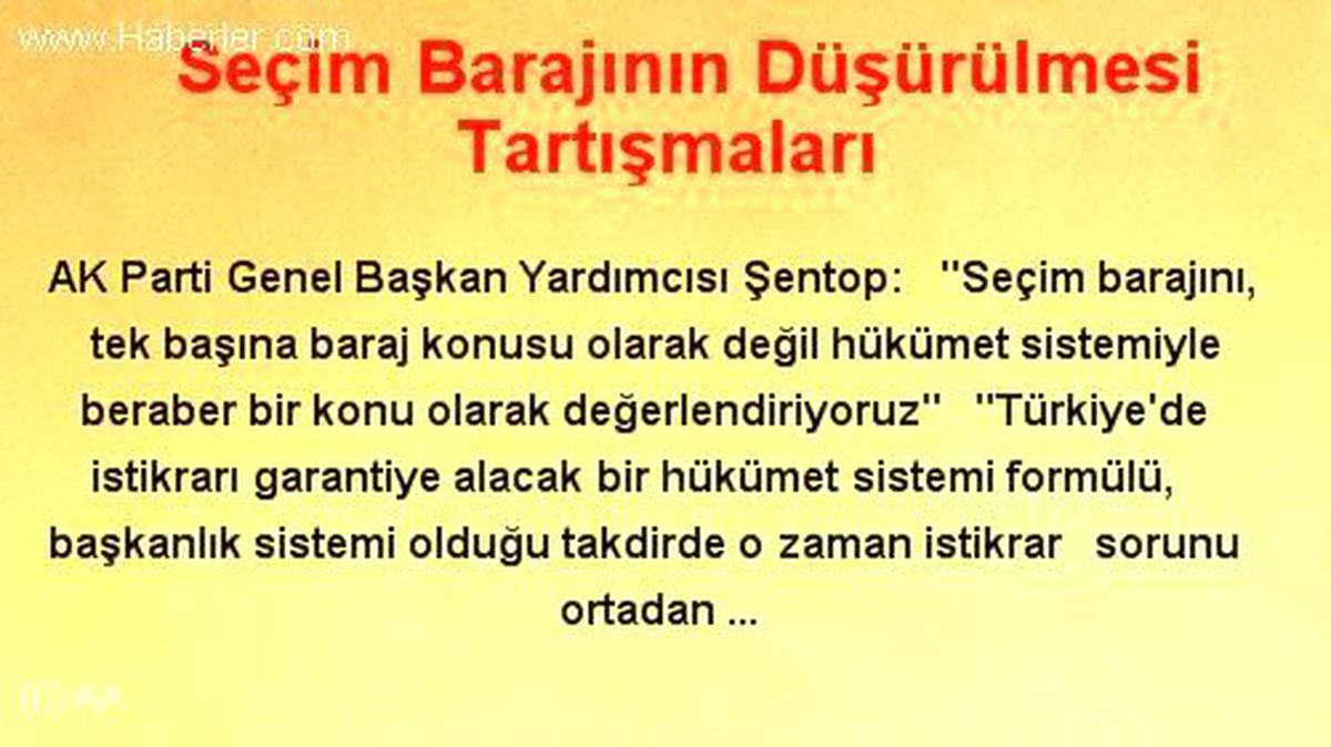 "Seçim Barajını Tek Başına Düşünmüyoruz"