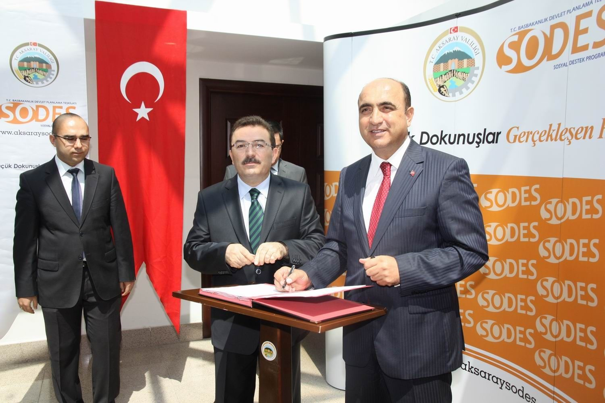 Sodes Programları Düzenlenen Törenle İmzanlandı