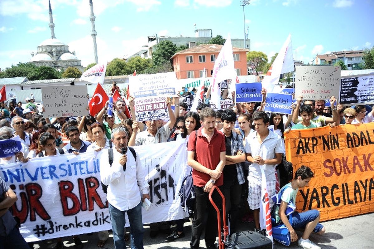 Taksim Platformu\'nun Eyleminde Gerginlik