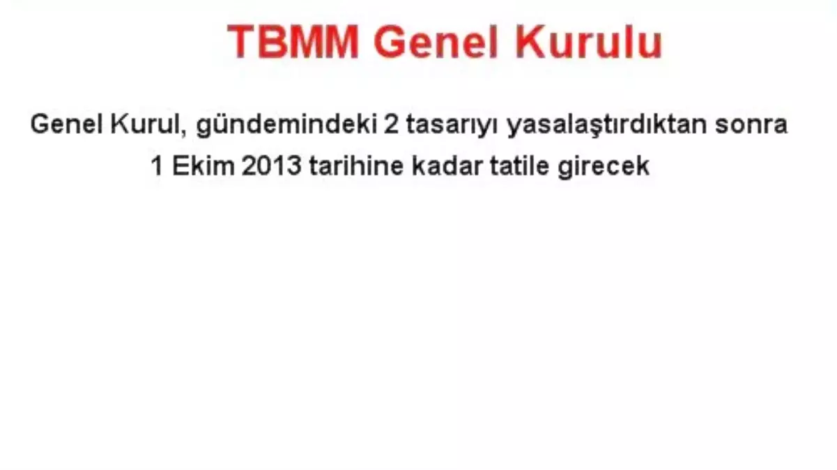 TBMM Genel Kurulu