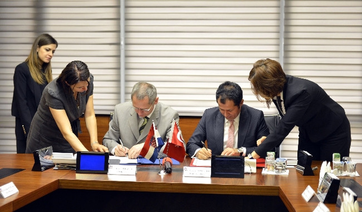 Türkiye ile Hırvatistan İşbirliği Anlaşması Revize Edildi