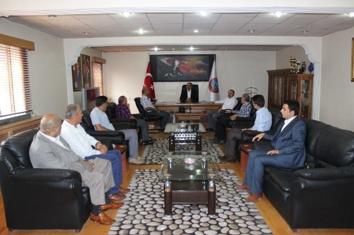 Ağrı Memur Sen Sendikası Başkan Arslan\'ı Ziyaret Etti