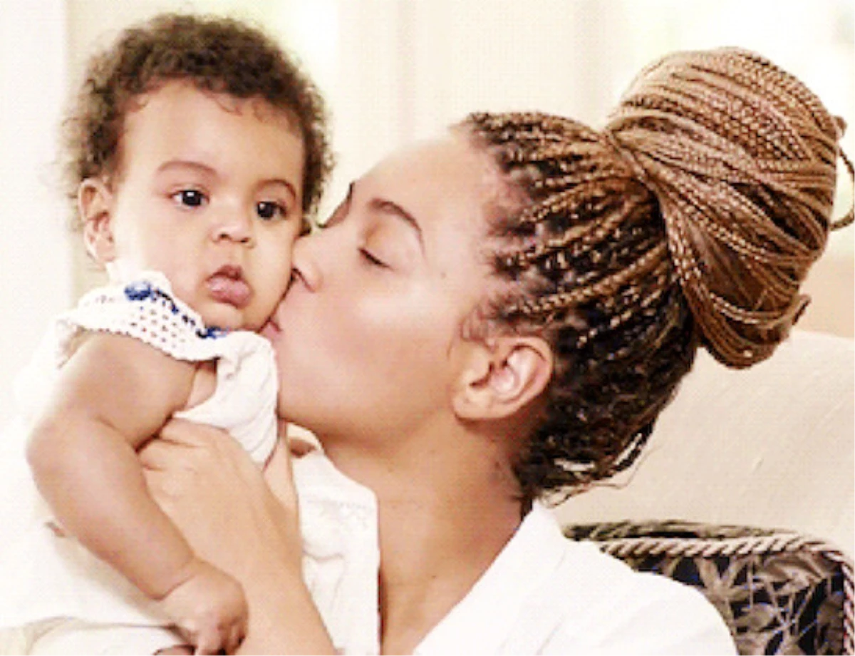 Beyonce\'nin Kızı Blue Ivy Babasının Kopyası
