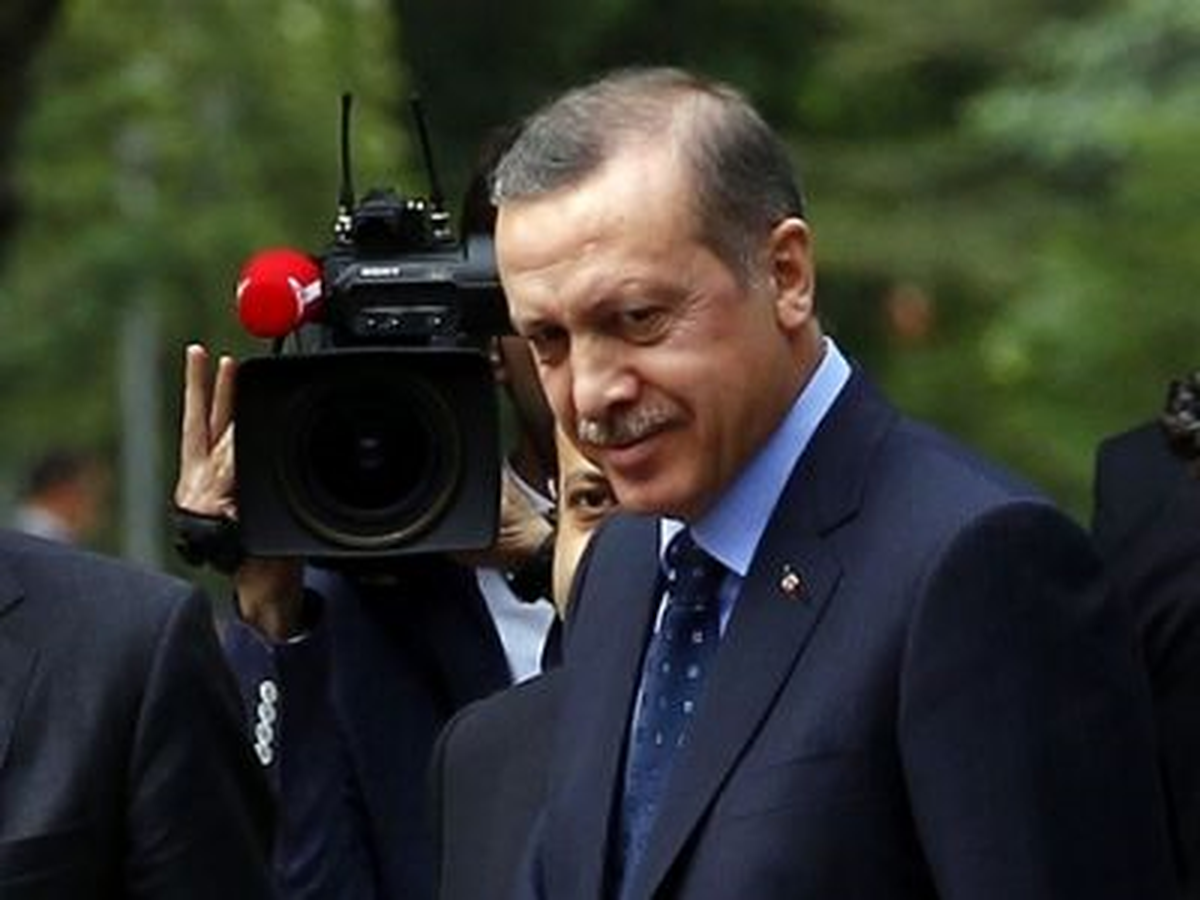 Başbakan Erdoğan Çalışma Ofisinde