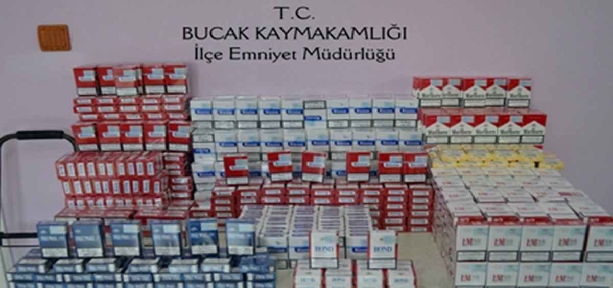 Gümrük Kaçağı Bin Paket Sigara Ele Geçirildi