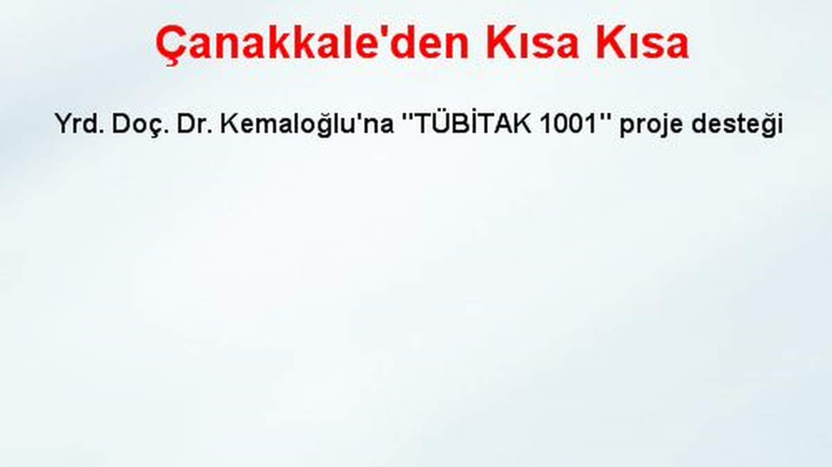 Çanakkale\'den Kısa Kısa