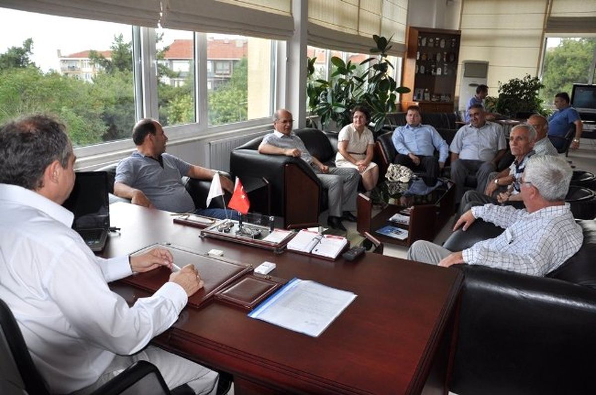 CHP Çerkezköy İlçe Başkanından Dalgıç\'a Ziyaret