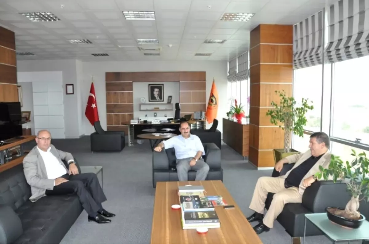 Çorlu Tso Başkanı Sülün'nden Rektör Şimşek'e Ziyaret