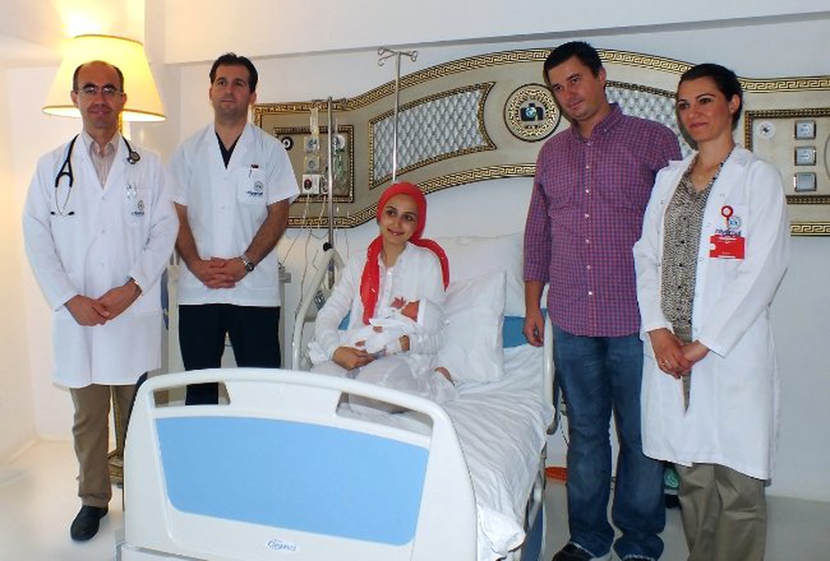 Doğumdan İki Saat Sonra Kalp Damarları Tıkandı