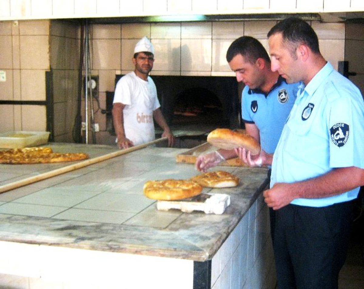Zabıta Ekipleri Pide Denetimi Yaptı