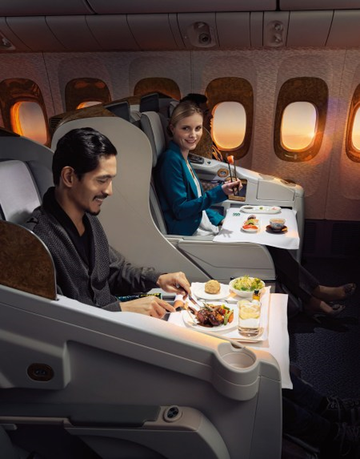Emirates\'e Gökyüzünün En İyi İkramları Ödülü