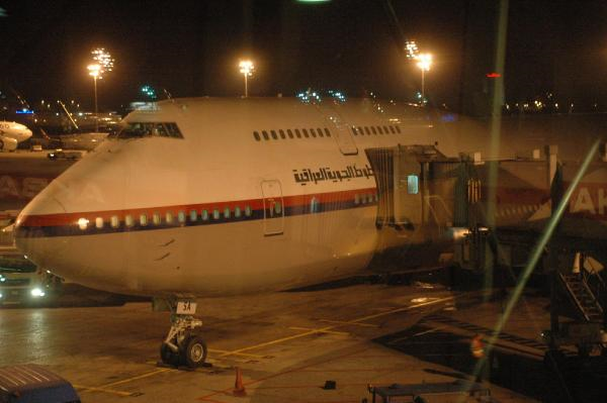 Irak Havayolları\'nın Jumbo Jet\'i İstanbul\'da
