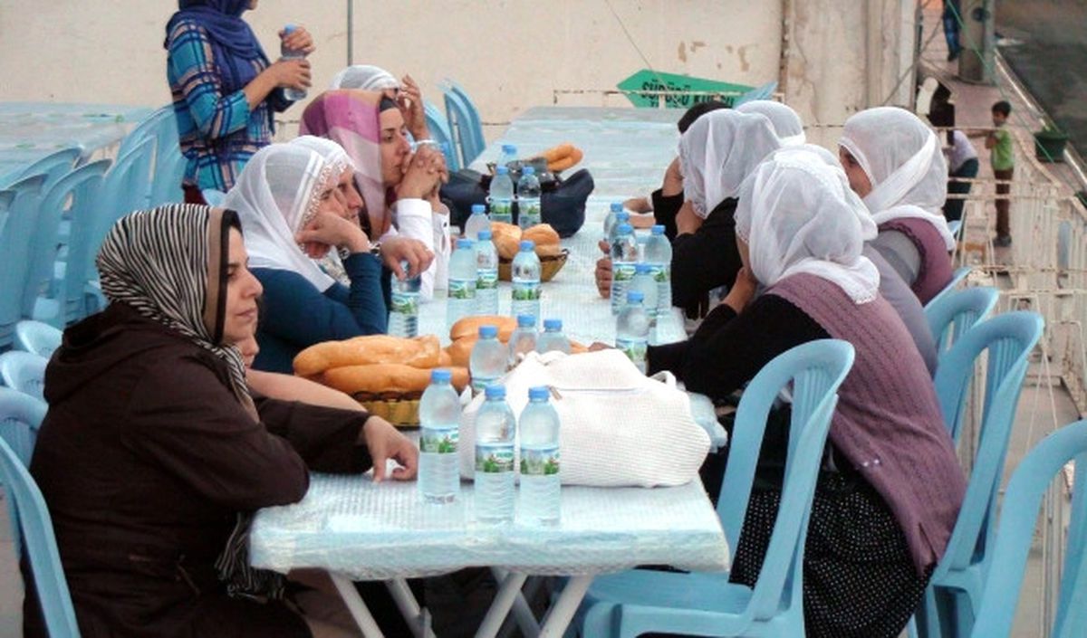 Silvanlı Kadınlar İftar Çadırında