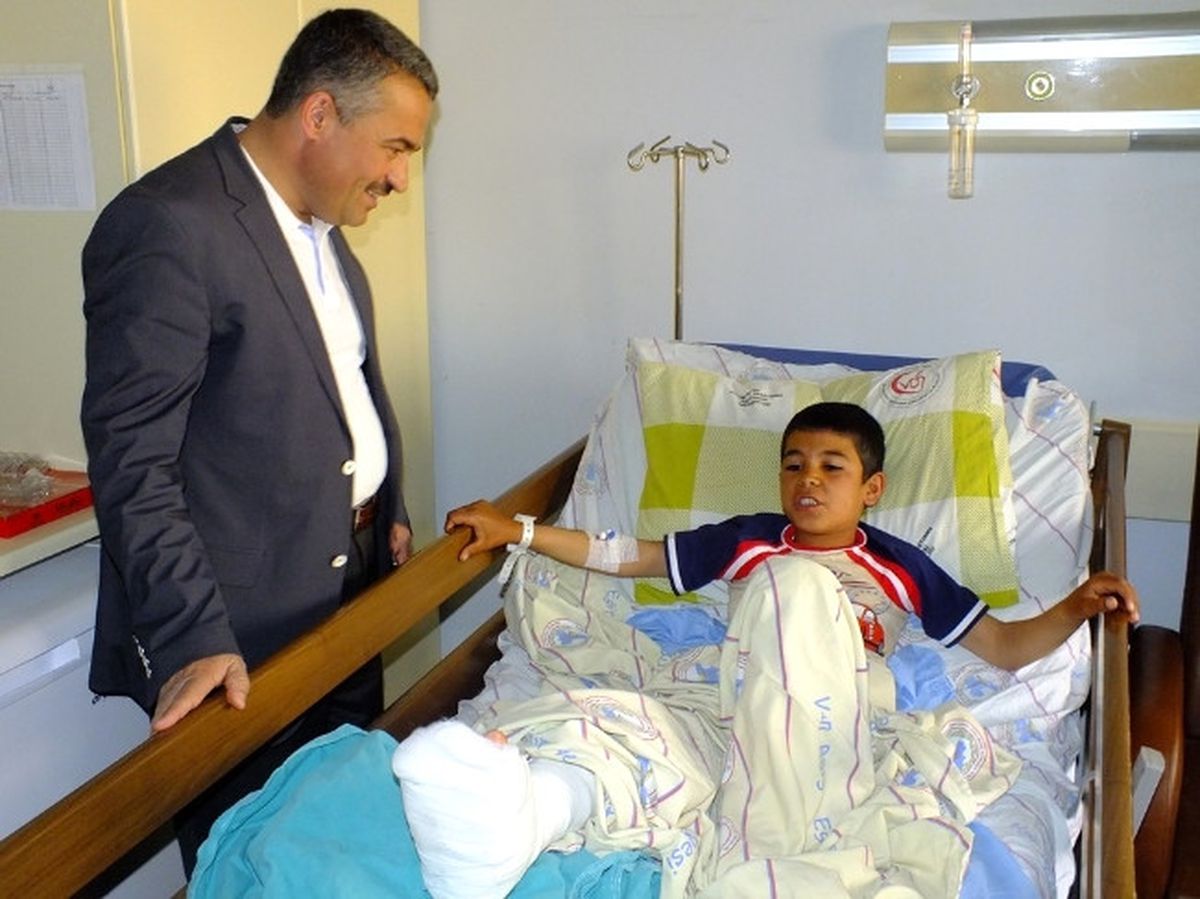 AK Parti\'den Hastalara Moral Ziyareti
