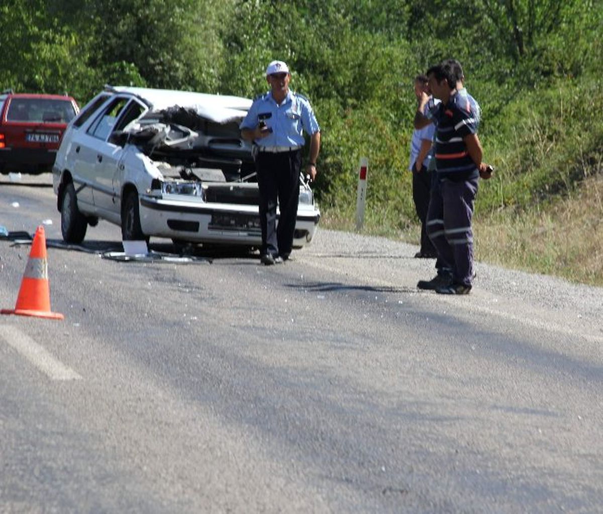 Bartın\'da Trafik Kazası