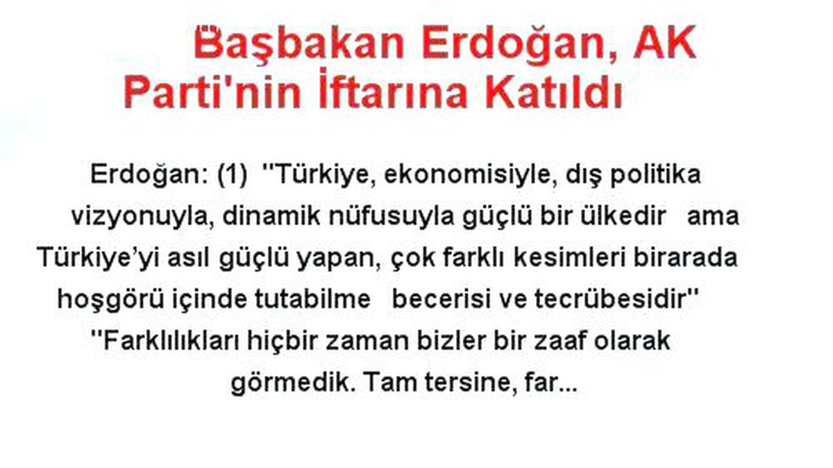 Erdoğan: Yakında da Gezi Parkı\'nda Sohbet Ederiz