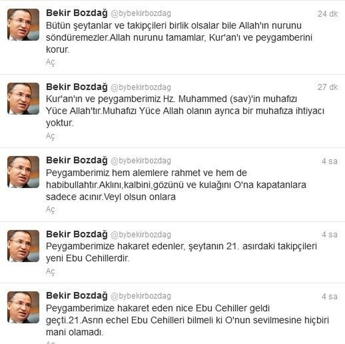 Başbakan Yardımcısı Bozdağ\'dan Almanya Twitleri