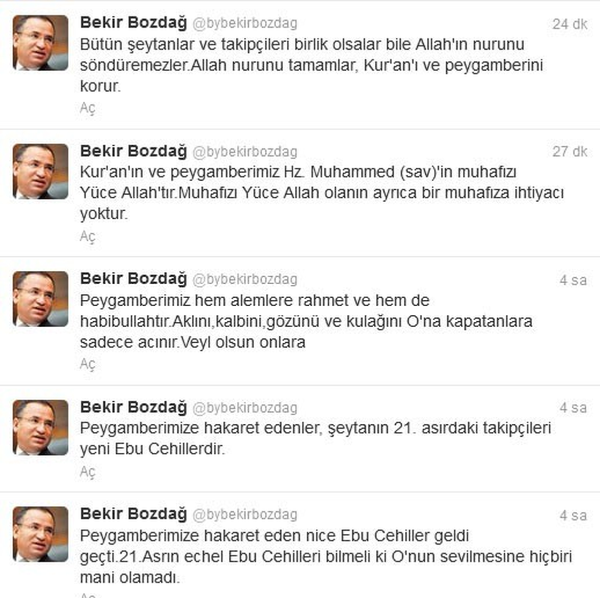 Bekir Bozdağ\'dan Ekşi Sözlük\'e Tepki