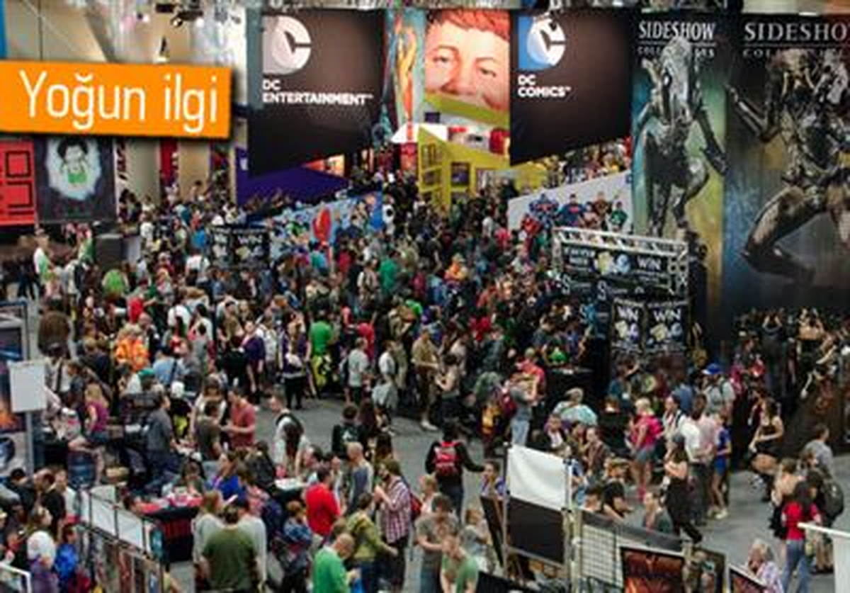 Comic-Con\'a İlgi Büyük