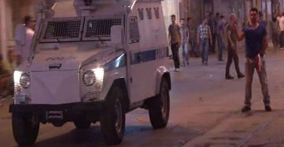 Eylemciden Polise İlginç Tepki
