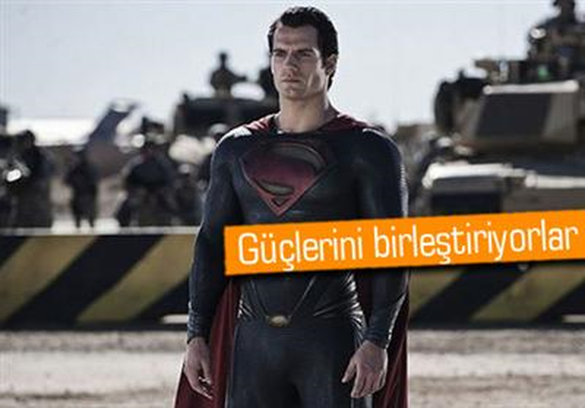 Süpermen ve Batman Aynı Filmde!