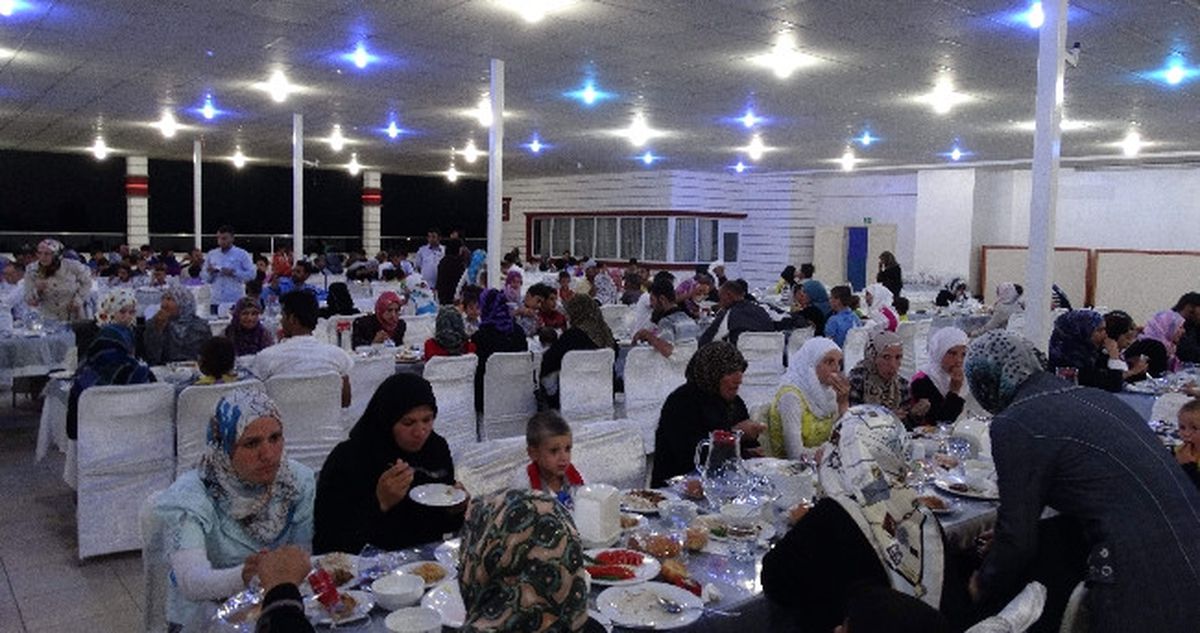 Suriyelilere Kardeş Aile Projesi İftarı