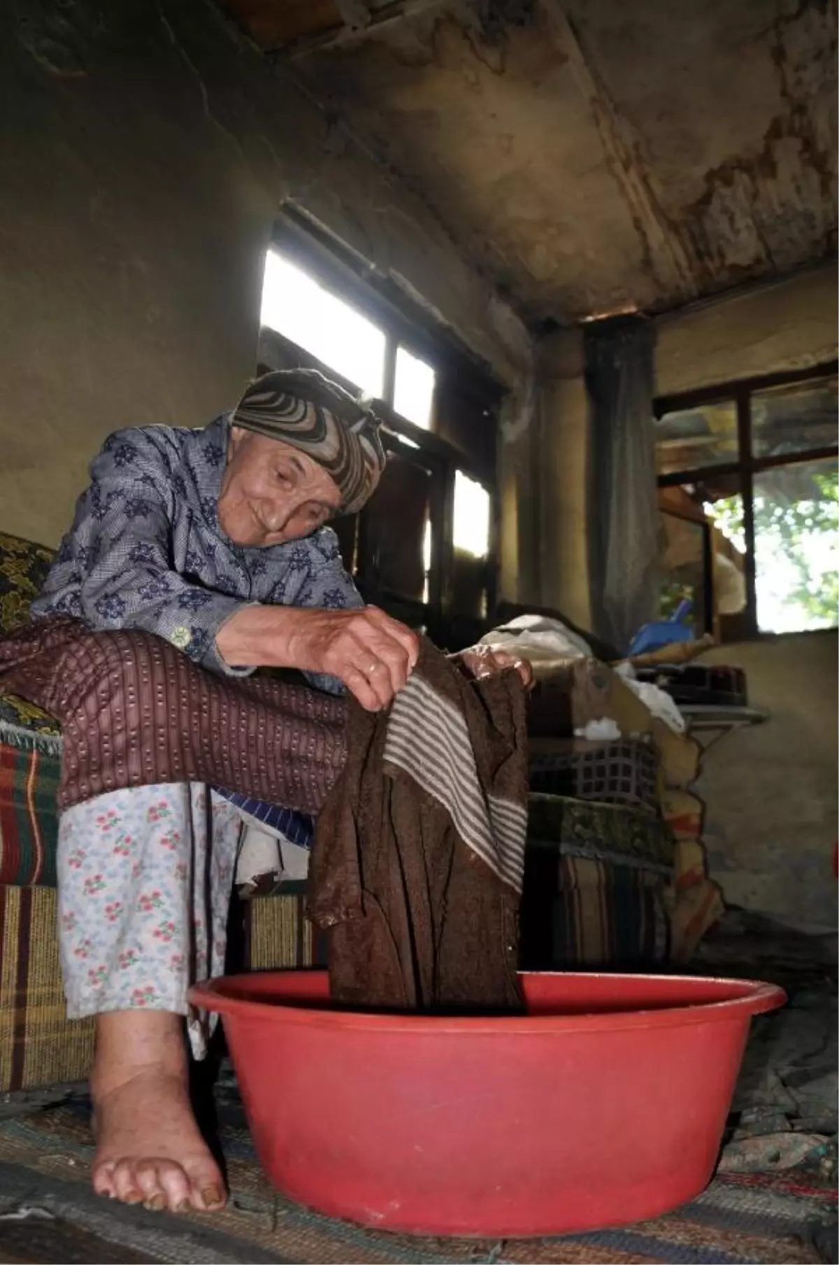 89 Yaşındaki Kadının Yaşam Azmi